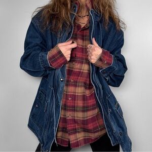 Vintage Gloria Vanderbilt Denim Utility Jacket